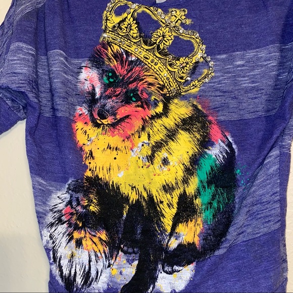 •Live to be Spoiled•Multi-Color Animal Print•Size XL/16• - Picture 3 of 4